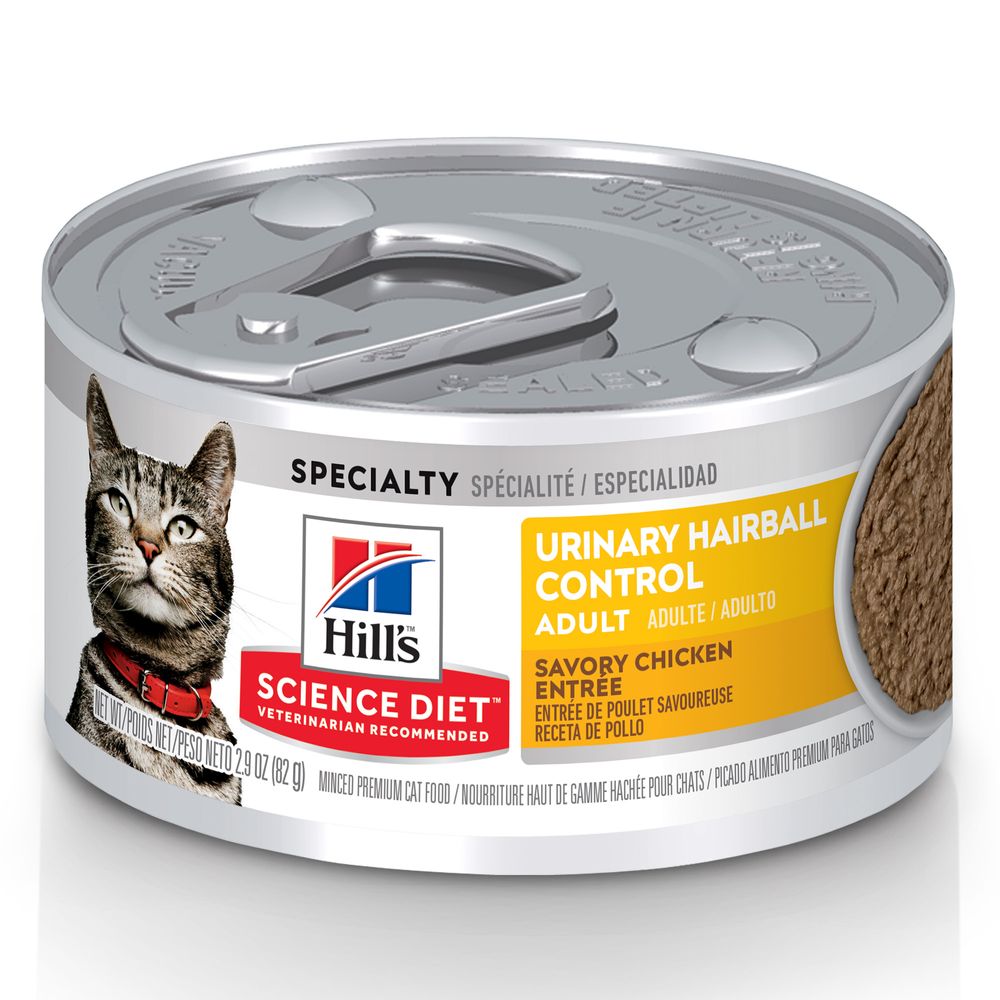 Hill's Science Diet Adult – Urinary & Hairball Control (Savory Chicken)