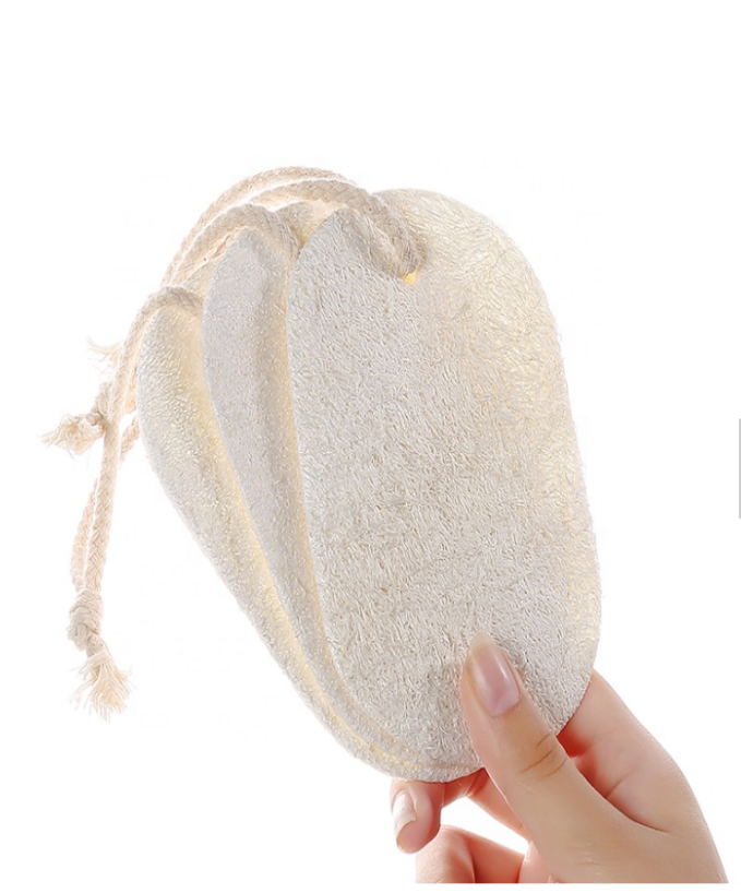 #1 Natural Loofah Bath Sponge - 6" Pure Body Exfoliation -  ITEM CODE: 660457595513