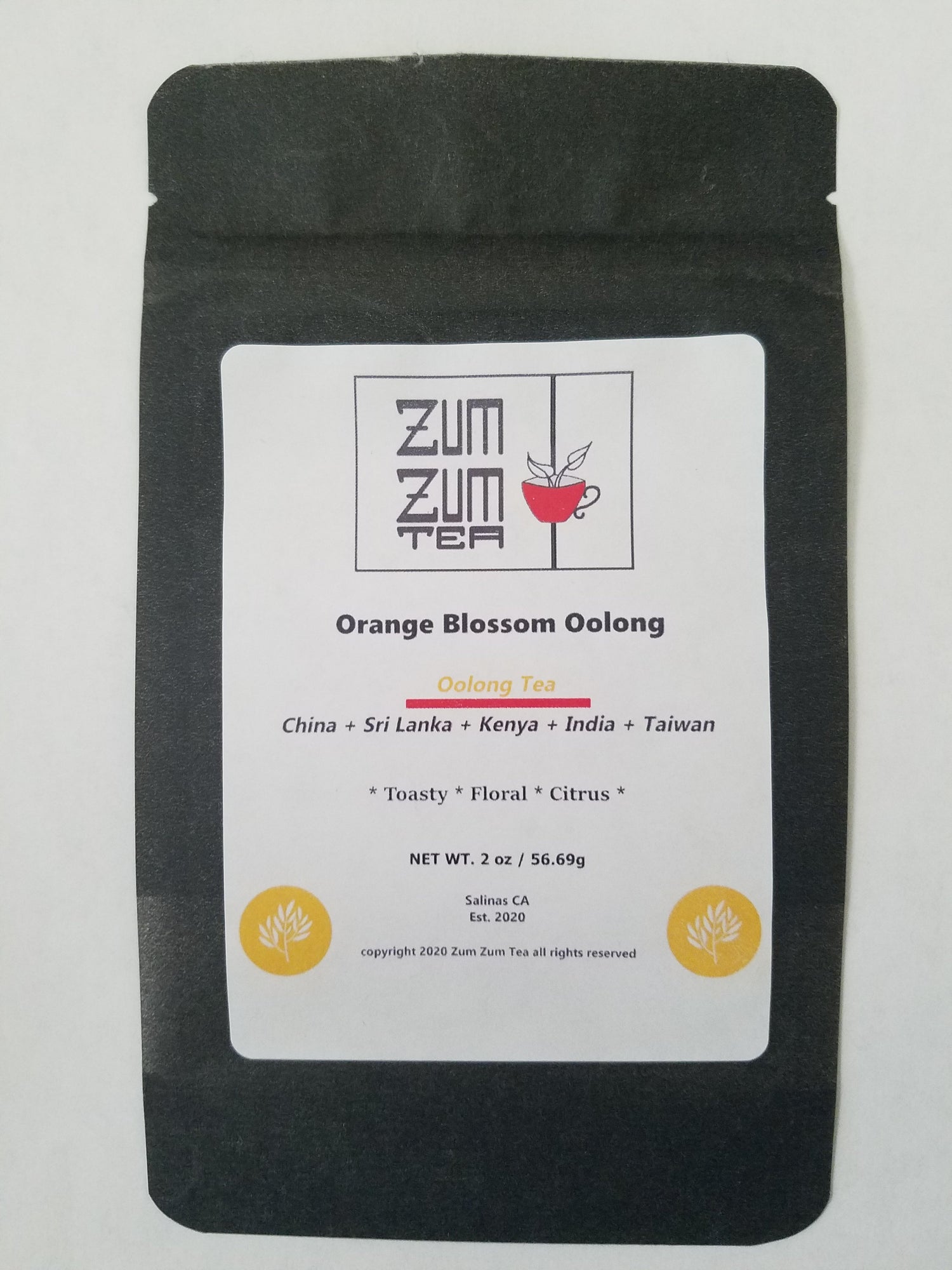 Oolong de flor de naranja