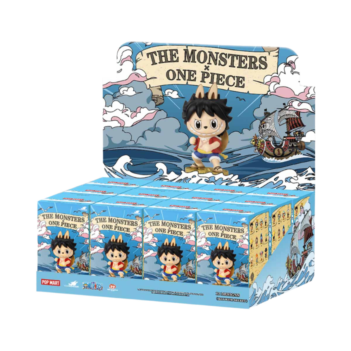 Pop Mart Labubu The Monsters x One Piece Series Single Blind Box