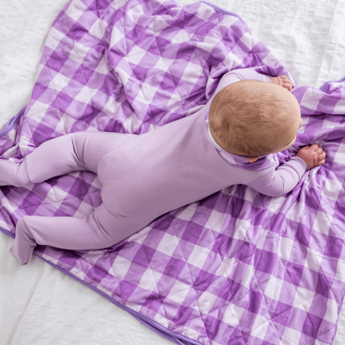 Pijama de bambú para bebé con DreamCuffs®