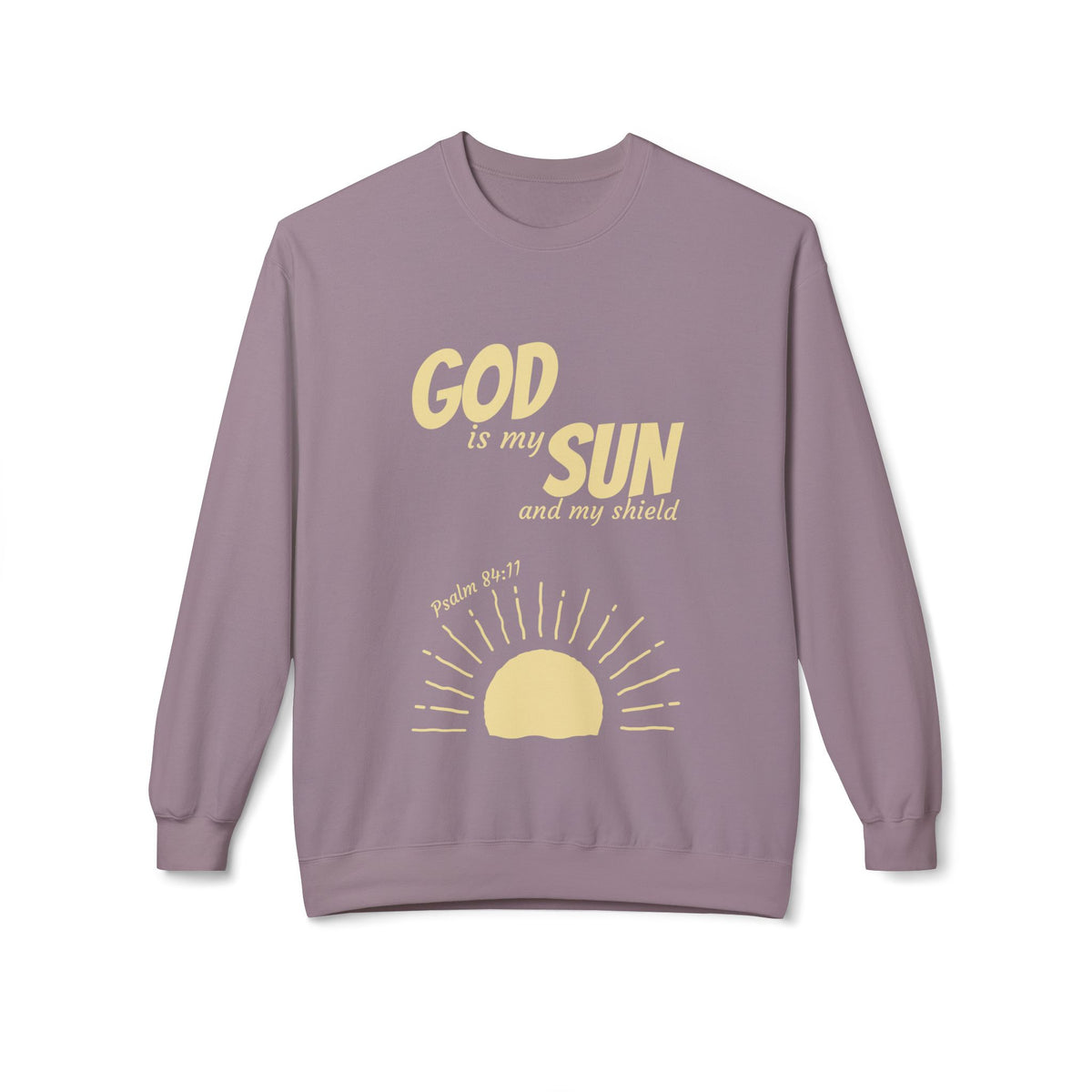 God is my Sun Crewneck Sweatshirt