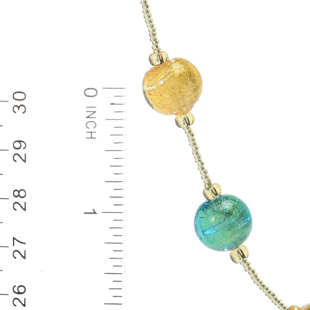Il Murano di Francesca Choice of Length Murano Glass Bead Necklace