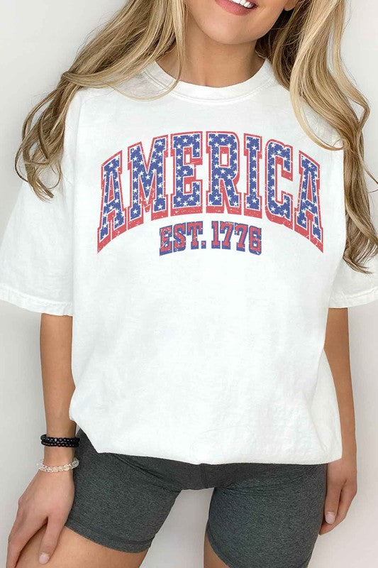 CAMISETA GRÁFICA DE AMÉRICA