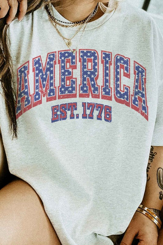 CAMISETA GRÁFICA DE AMÉRICA