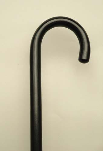 Bastón de madera negra para caminar, 36 pulgadas, resistente al agua, capacidad de 250 lb 