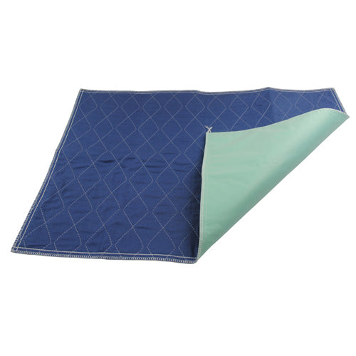 Blue Jay Reusable Absorbent Chair Pad 18" x 24" Navy Blue (2-Pack)
