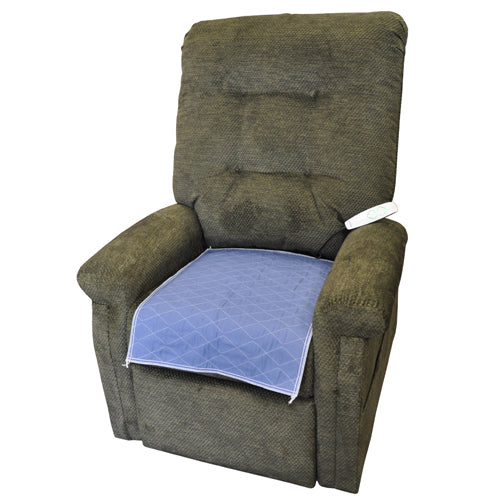 Blue Jay Reusable Absorbent Chair Pad 18" x 24" Navy Blue (2-Pack)
