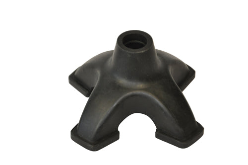 Punta de bastón de pie - Base cuádruple - 3/4 de pulgada - Tracción y estabilidad mejoradas 