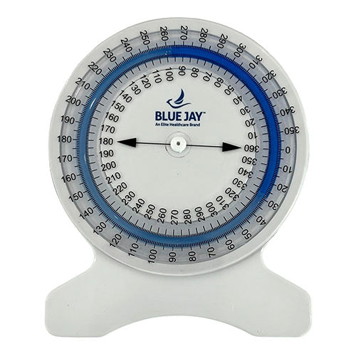 Inclinómetro Blue Jay para medir el rango de movimiento - Herramienta de fisioterapia y rehabilitación