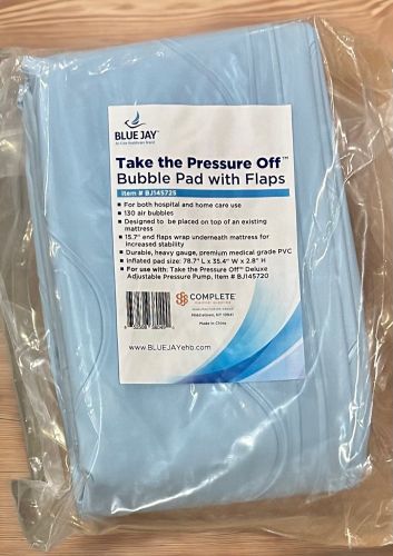 Blue Jay Alternating Pressure Pad with Flaps - Hospital & Home Use - 78.7" x 35.4"