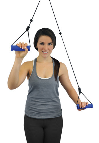 Blue Jay Brand Overdoor Shoulder Pulley with Straps - Shoulder Rehab & Range of Motion Exercise
