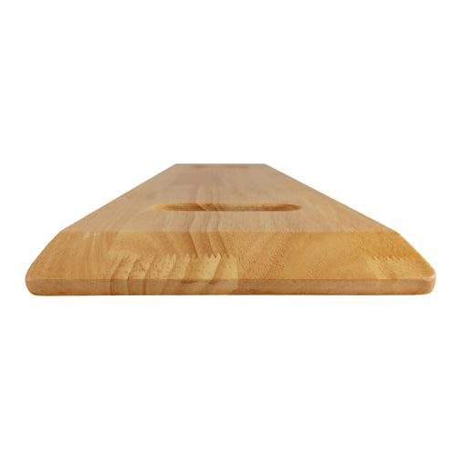 Tabla de transferencia de 600 lb con dos cortes para las manos - Tabla deslizante de madera dura de 10 x 32 pulgadas 