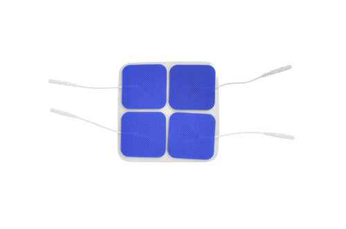 Blue Jay Reusable TENS Electrode Pads - 2x2 Square, Pack of 40 - Premium Multi-Use