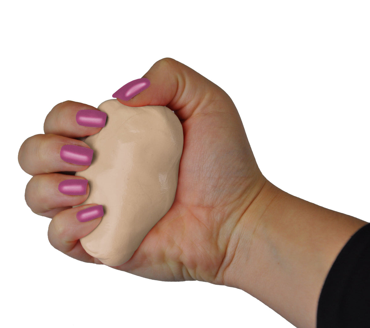 Masilla terapéutica para manos XXSoft, 113 g, beige claro - Apriete con fuerza para ejercitar las manos