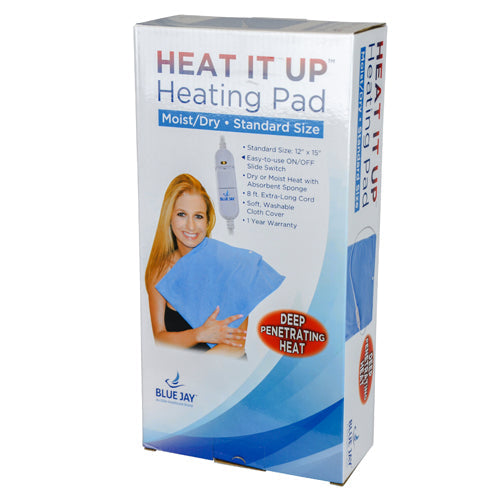 12x15 Heating Pad for Pain Relief - Moist & Dry Heat Options