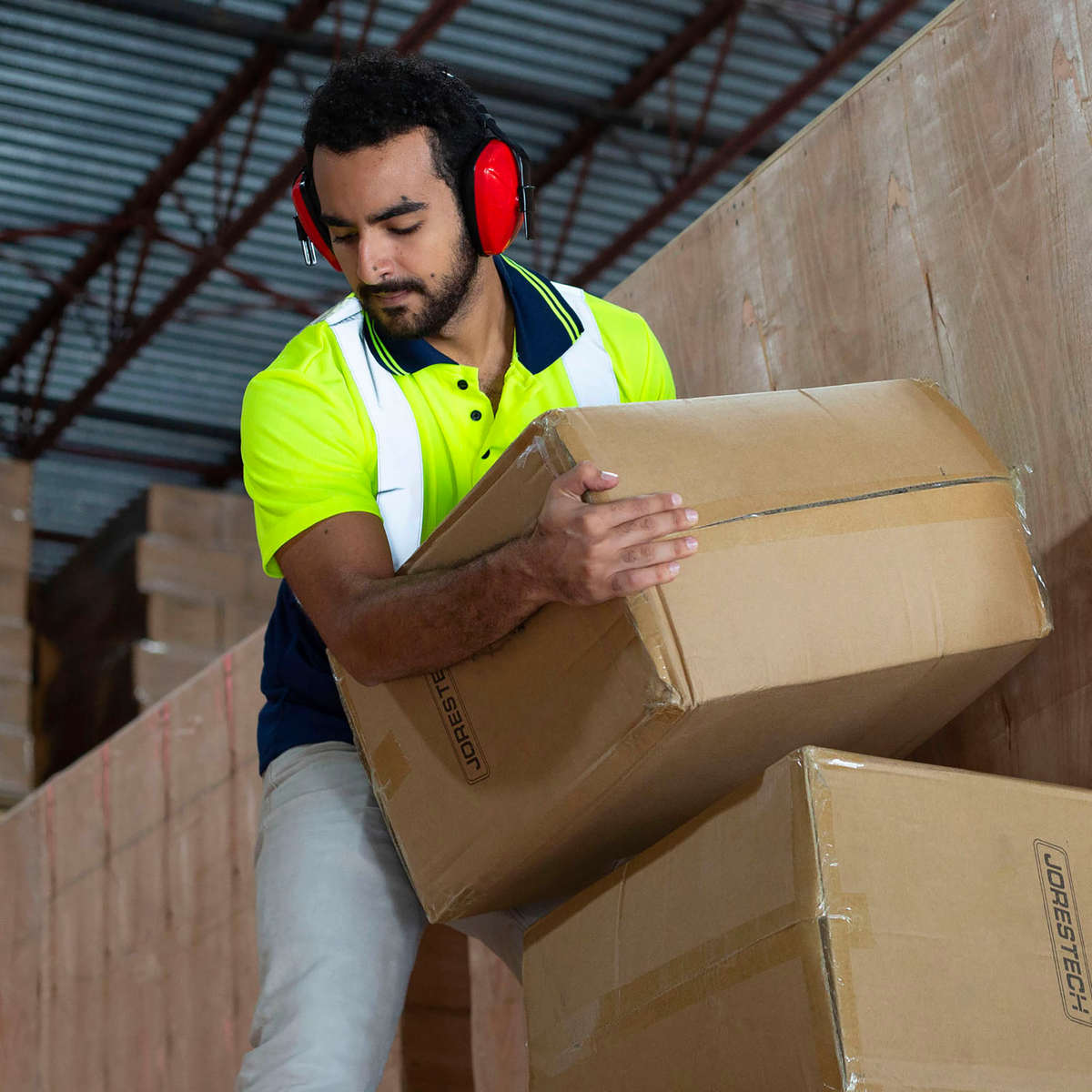 23dB NRR Noise Cancelling Hearing Protection Earmuffs