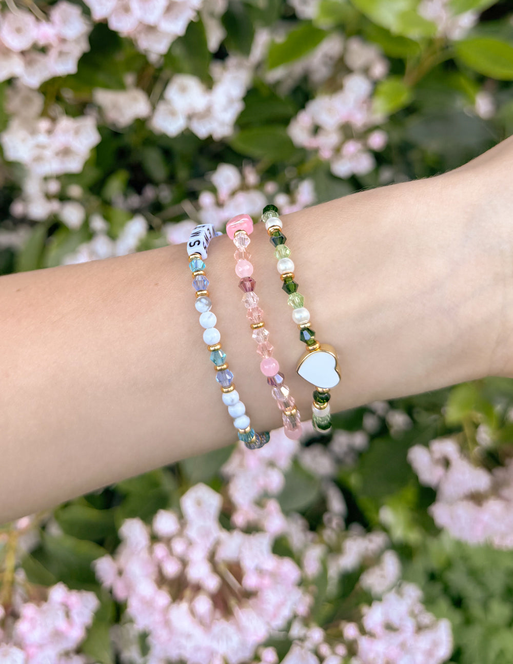 Pulsera con la letra del camino