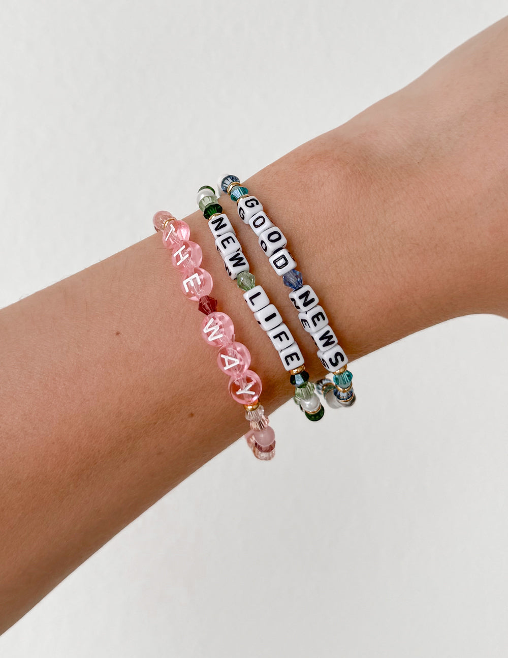 Pulsera con la letra del camino
