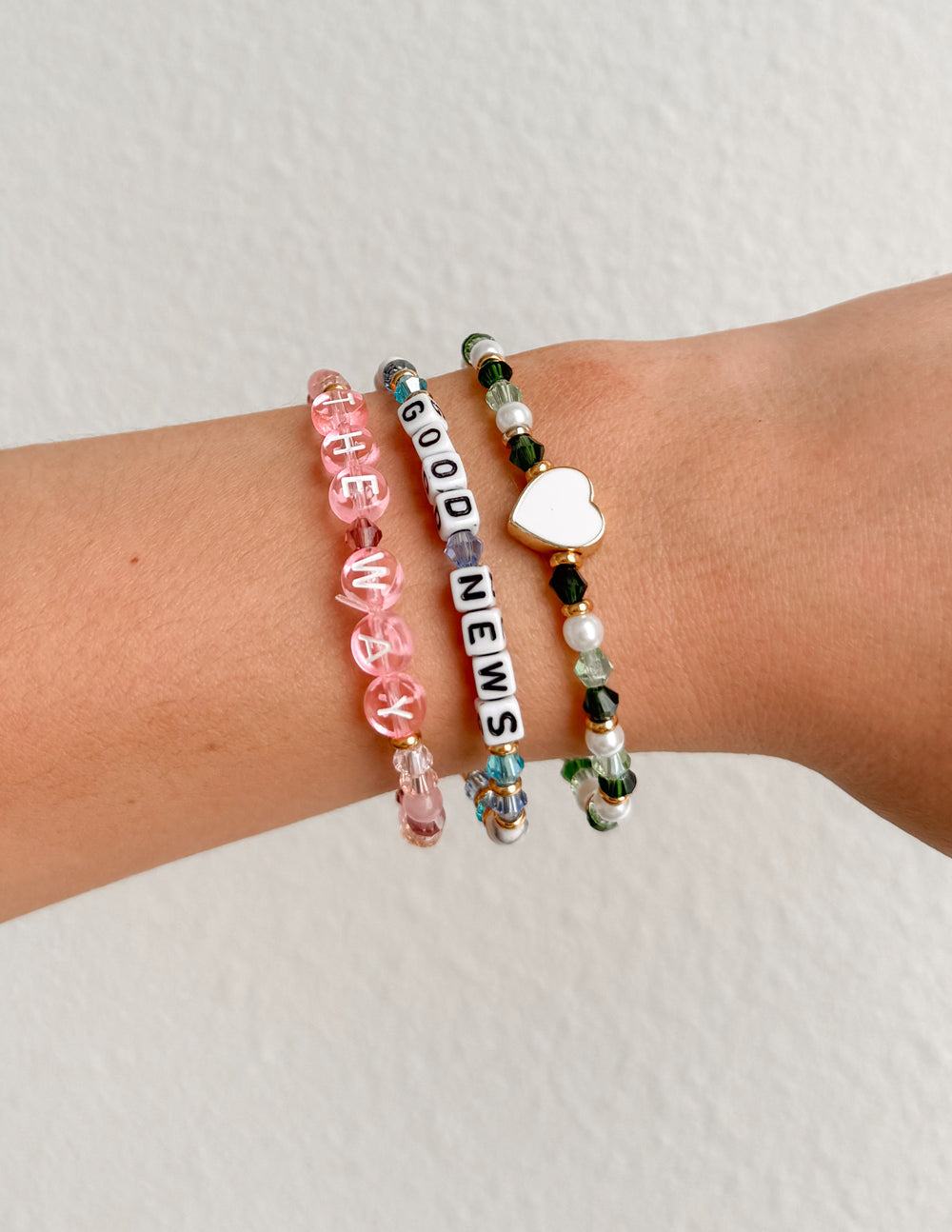 Pulsera con la letra del camino