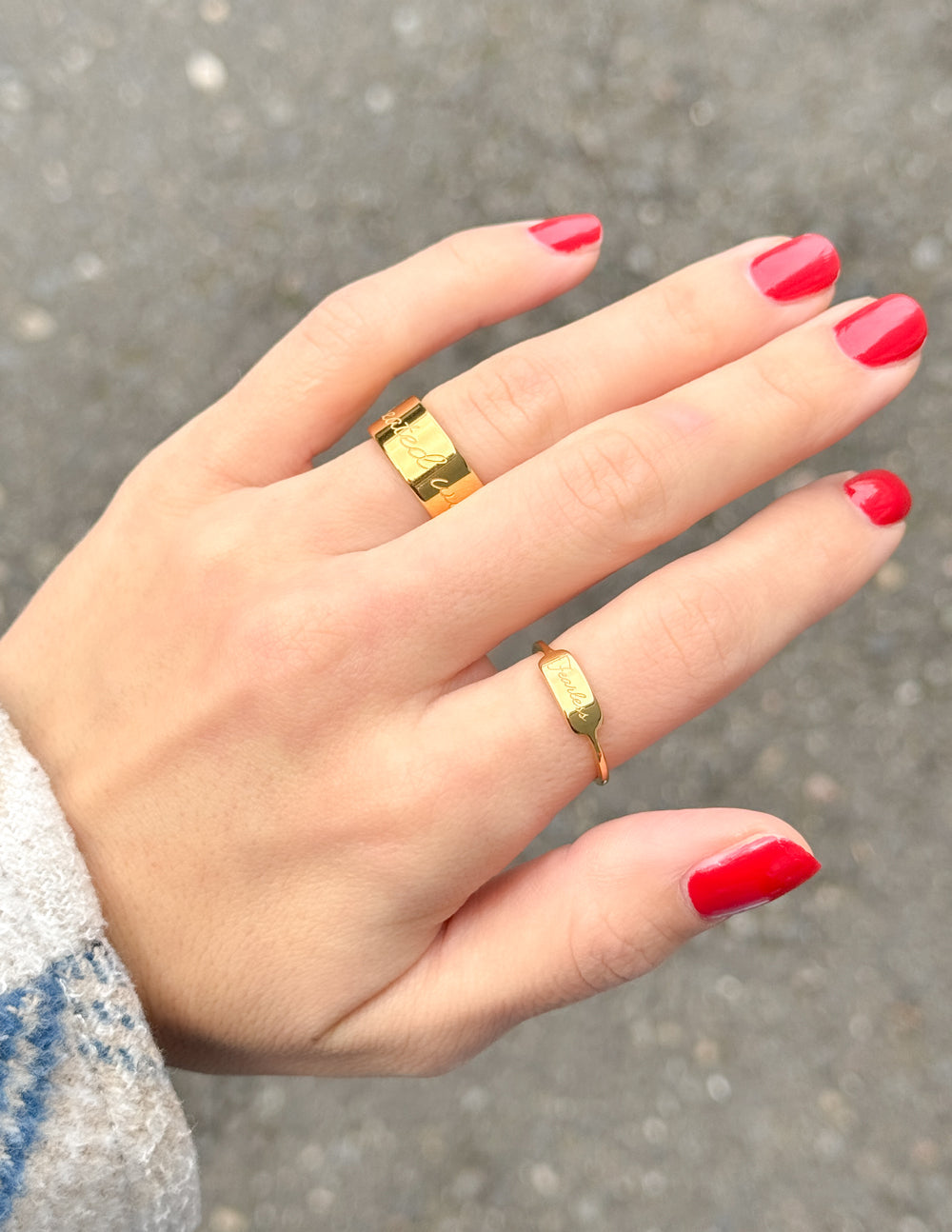 "Created With Purpose" Ring