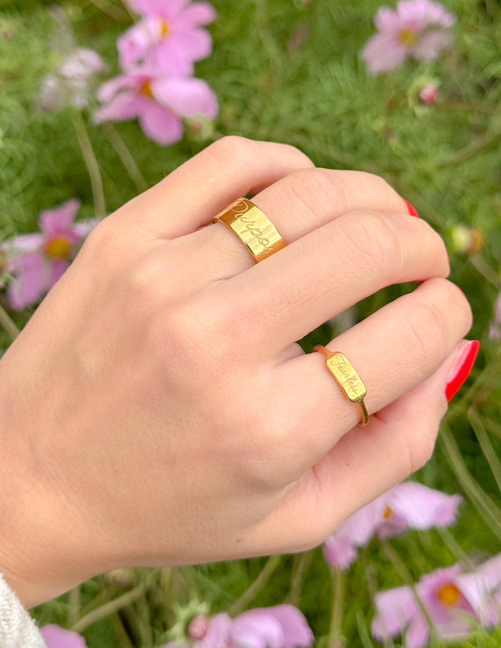 "Created With Purpose" Ring