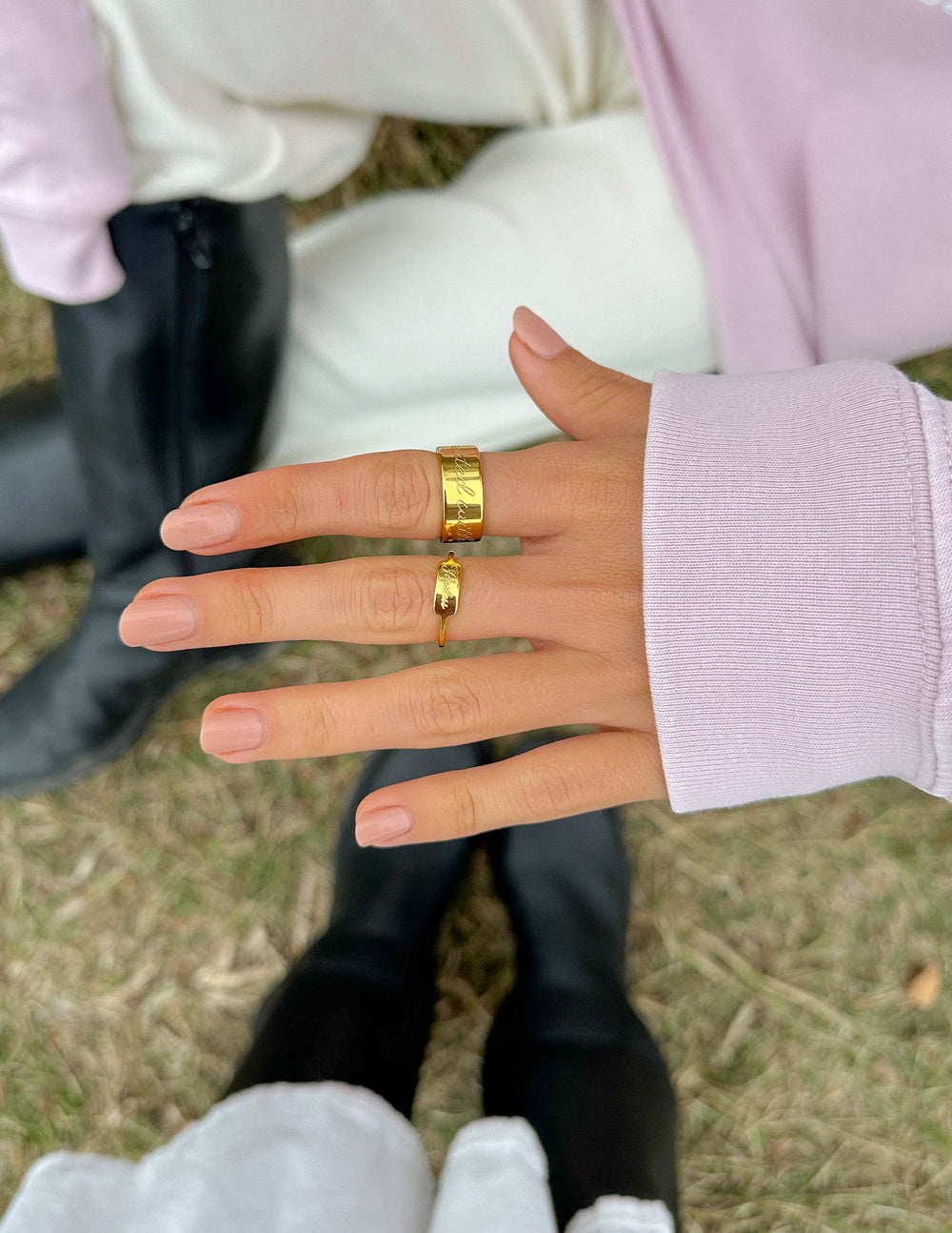 "Created With Purpose" Ring
