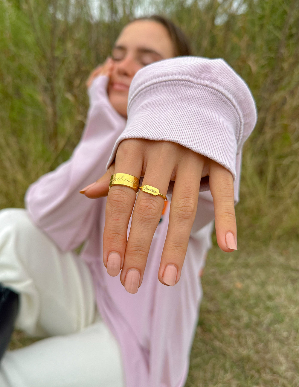 "Created With Purpose" Ring