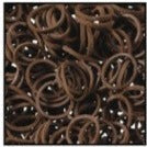Braidettes Braiding Bands- DARK BROWN