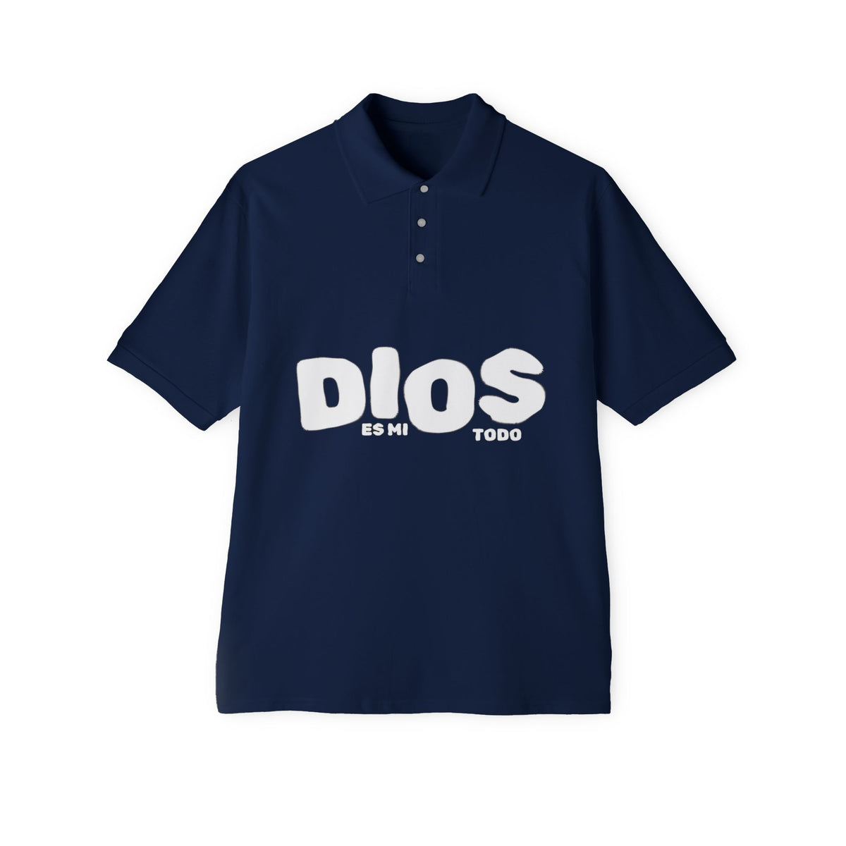 Men's Polo Shirt — "Dios Mi Todo"