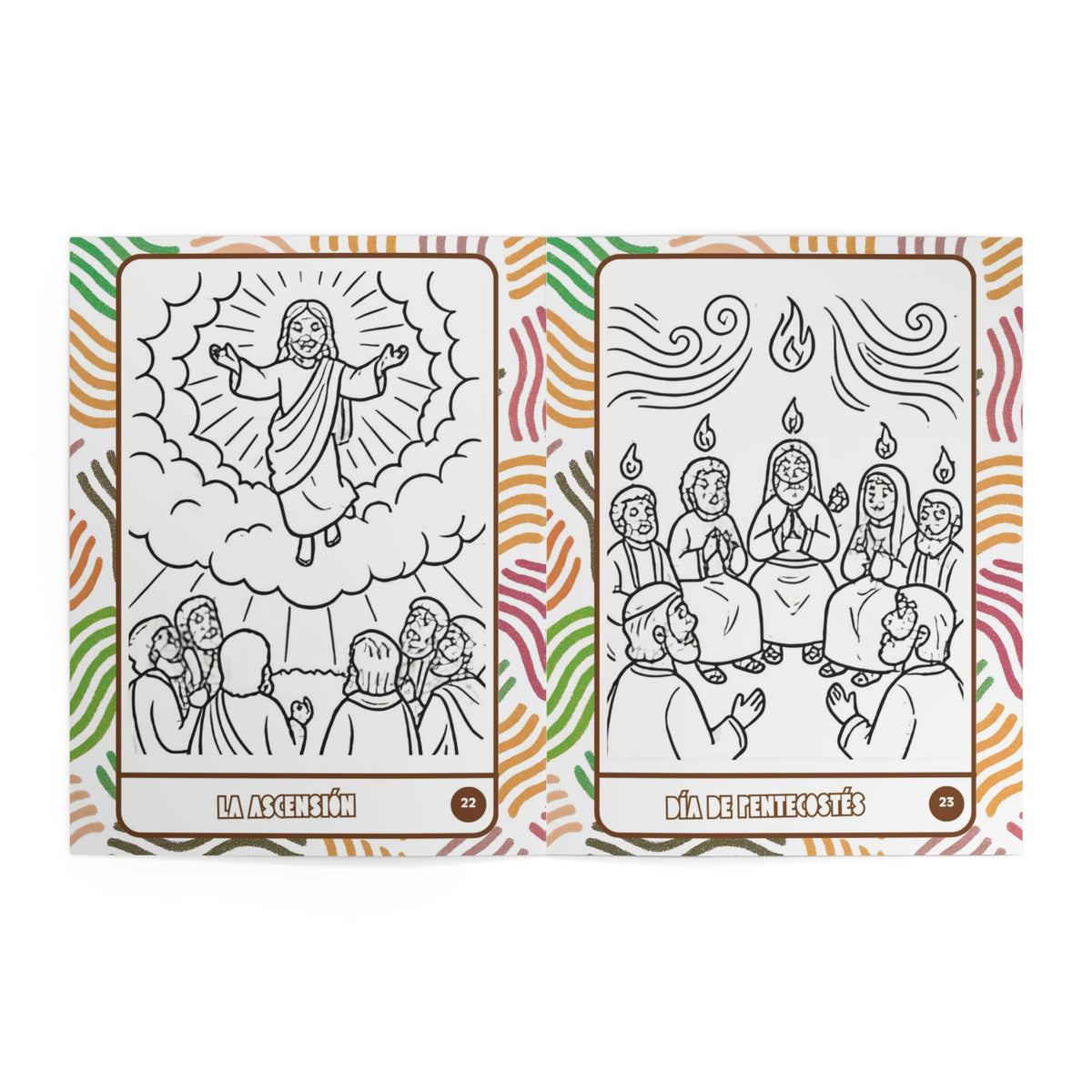Historias de la Biblia para Colorear - Nuevo Testamento
