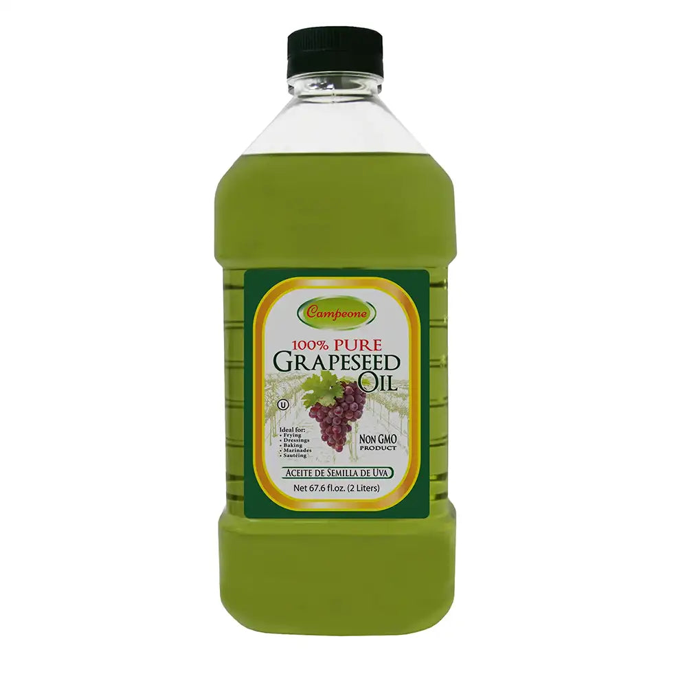 Campeone 100%  Grapeseed Oil 2 L box of 6 units