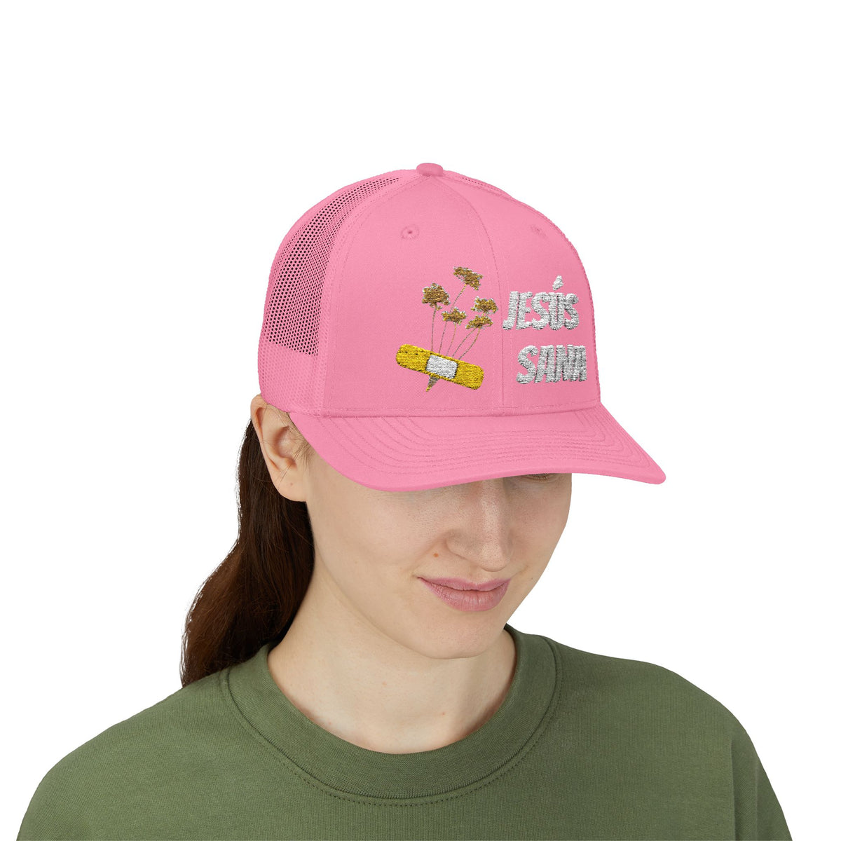 Trucker Cap — "Jesus Sana"