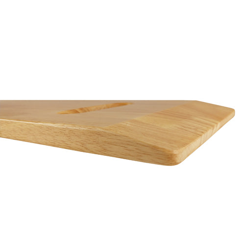 Tabla de transferencia de 600 lb con dos cortes para las manos - Tabla deslizante de madera dura de 10 x 32 pulgadas 