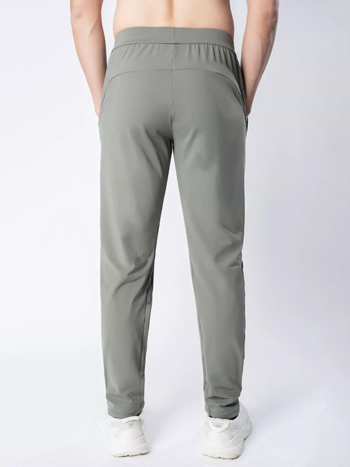 Pantalones elásticos ligeros de tallas grandes para hombre