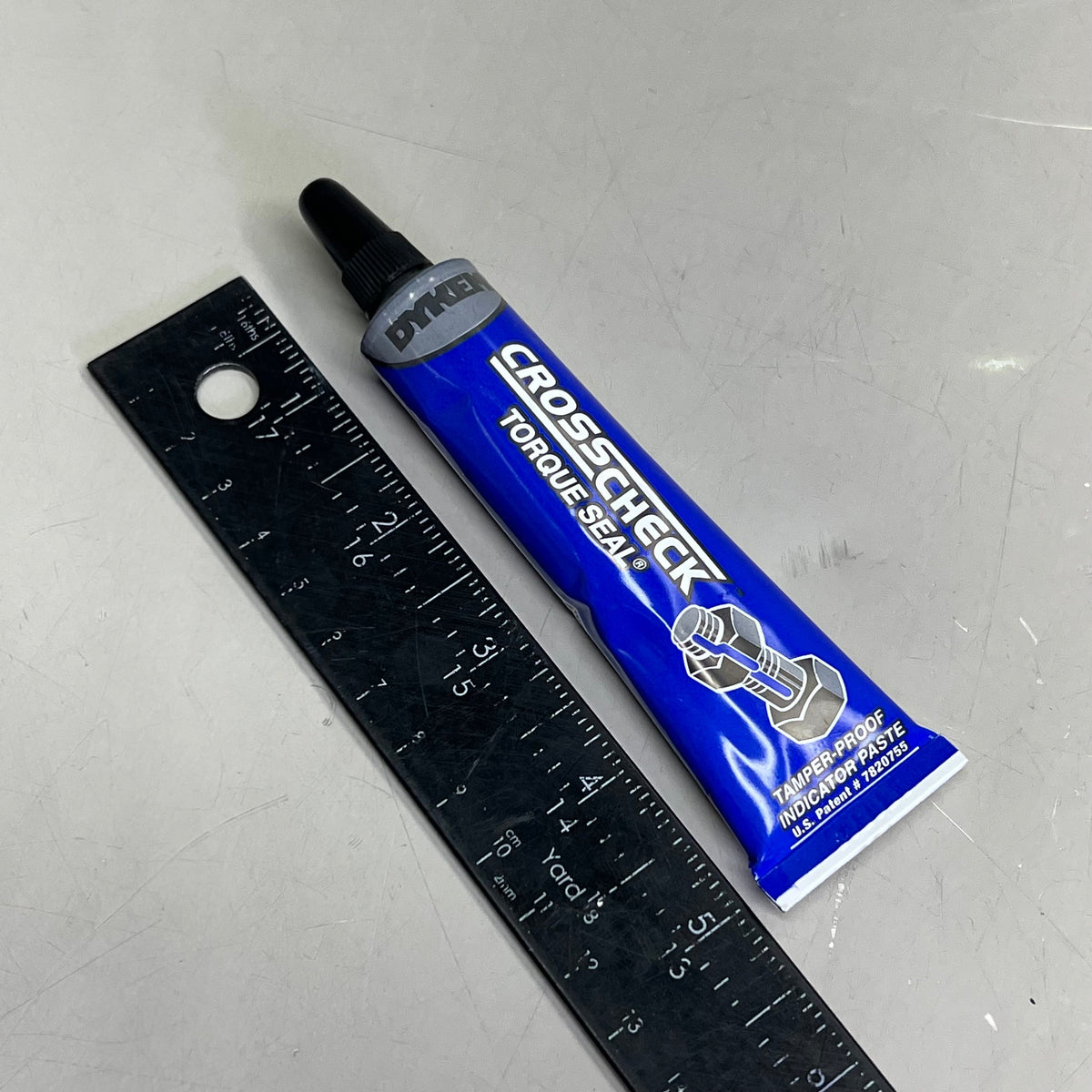 ZA@ DYKEM (3 PACK) Cross Check Torque Seal Tamper Proof 1 oz Blue 83318
