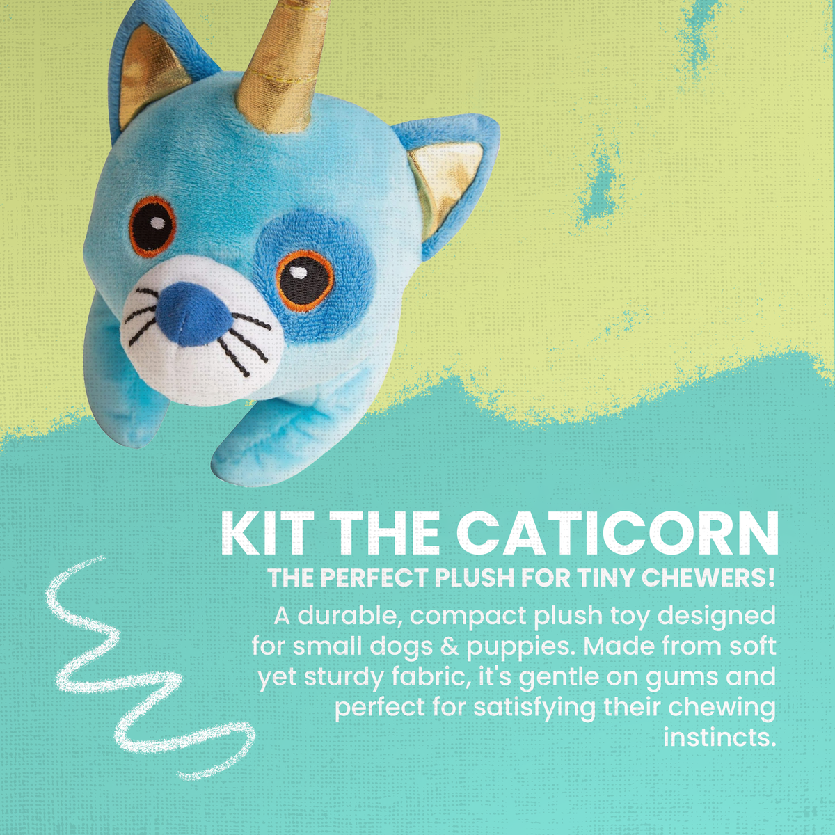 Juguete para Perro de Peluche Caticornio Kit