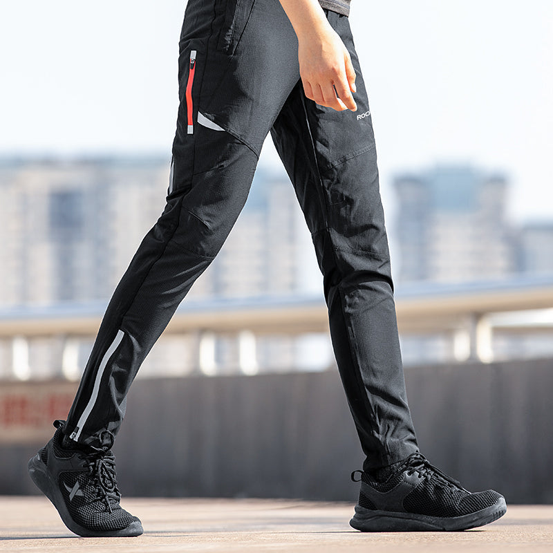 Pantalones de ciclismo ROCKBROS para hombre, de secado rápido, para exteriores, montaña, running, senderismo, resistentes al viento