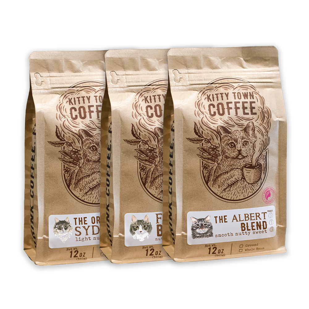 3-Bag Coffee Sampler – Albert, Fezzik & Sydney Collection