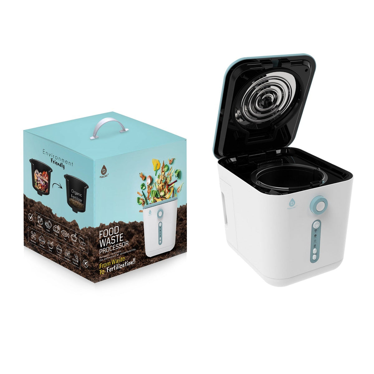 Compostador de residuos alimentarios