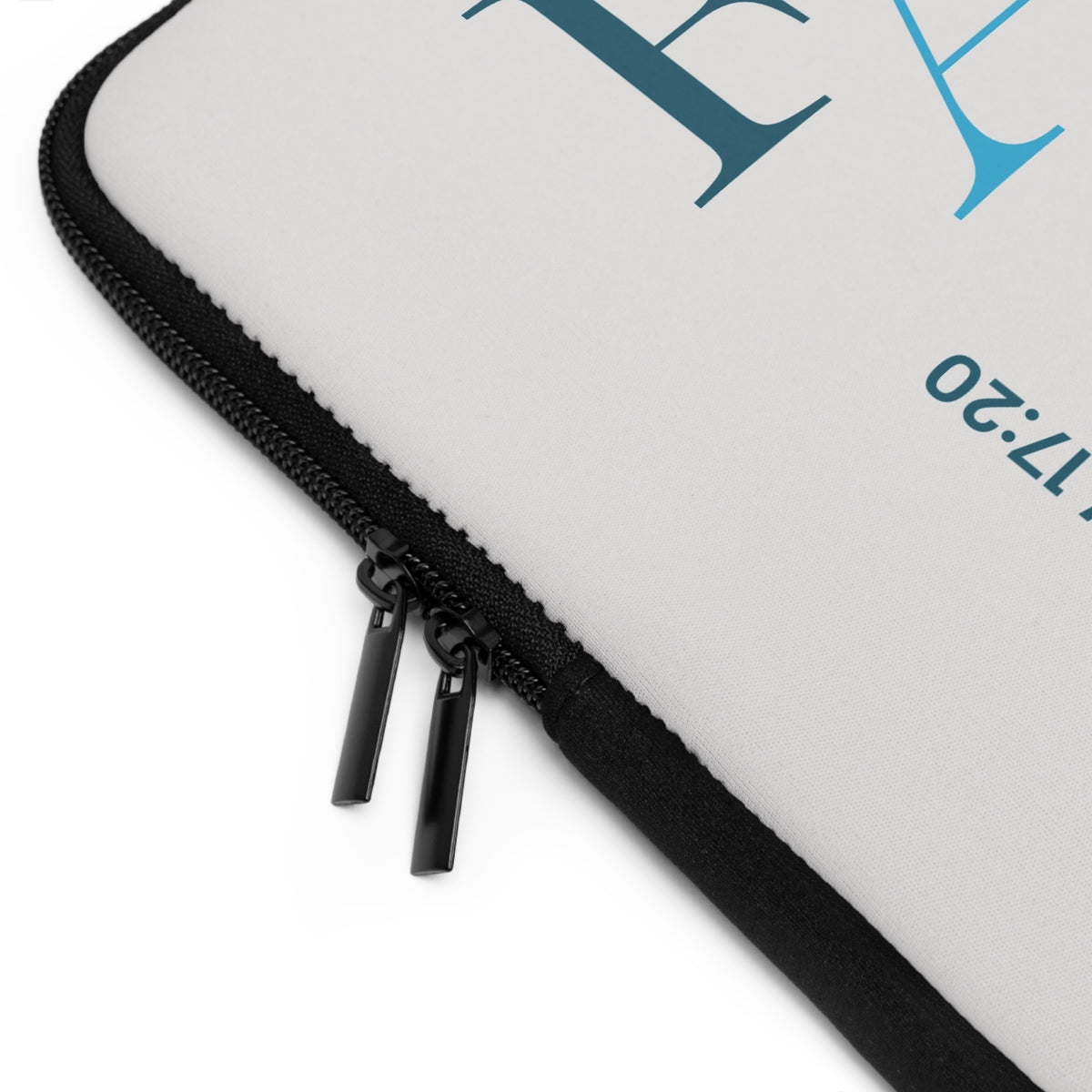 Faith Laptop Sleeve — MATTHEW 17:20