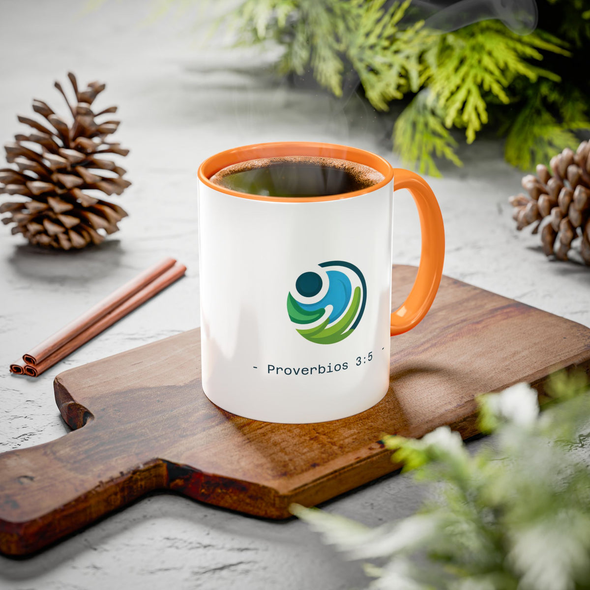 Taza de café Proverbios inspiradores (11 oz/15 oz) — Proverbios 3:5