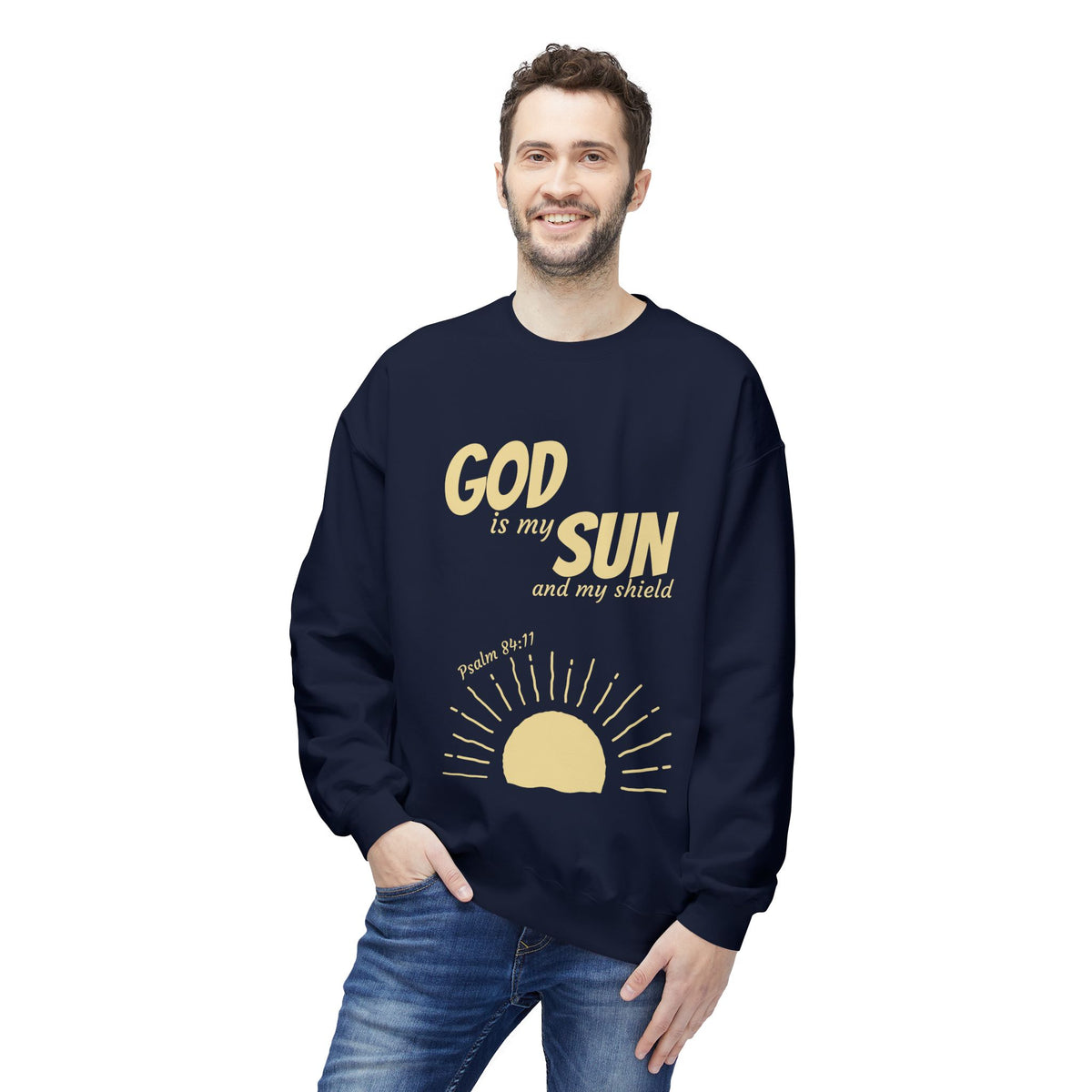 God is my Sun Crewneck Sweatshirt