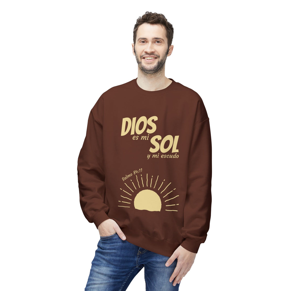 Dios Es Mi Sol Crewneck Sweatshirt