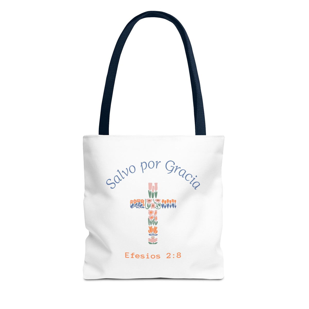 Bolsa de tela cristiana — "Salvo por Gracia"