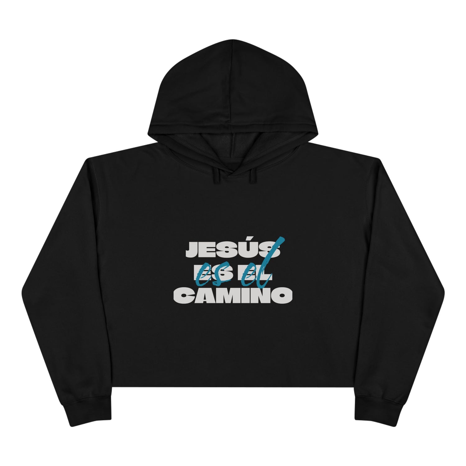 Crop Hoodie — Jesús es el camino