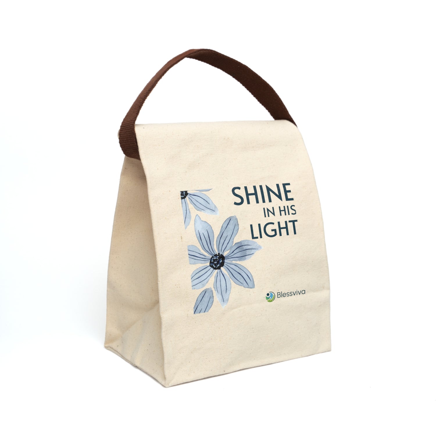 Lunch Bag — "Shine in his light"