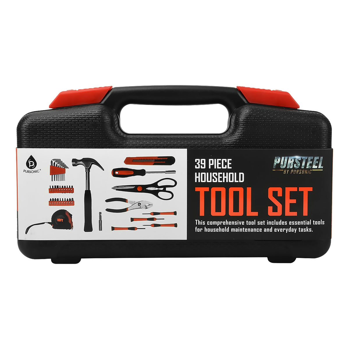 Kit de herramientas para el hogar de 39 piezas Handy Solutions