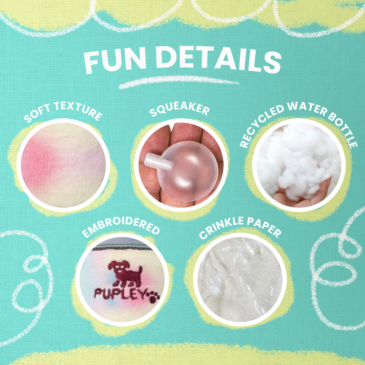 Snugarooz Baby Pupley – Eco-Friendly Squeaky Toy