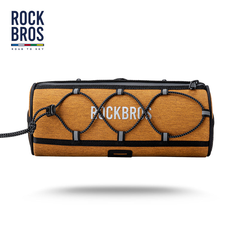 【ROAD TO SKY】Bolsa de manillar de ciclismo de lujo ROCKBROS, bolsa para cuadro delantero